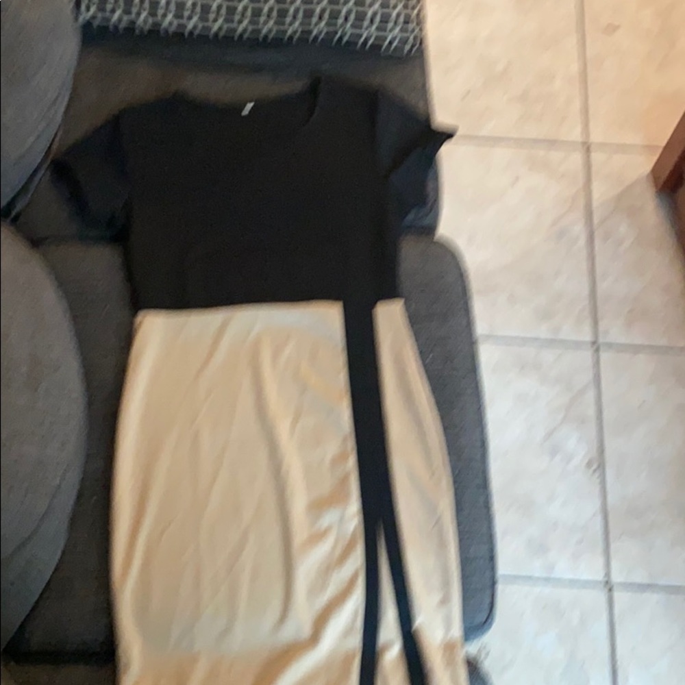 Dress and shorts